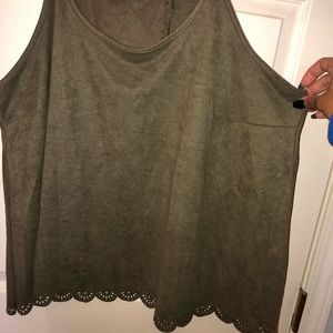 Open back spaghetti strap top